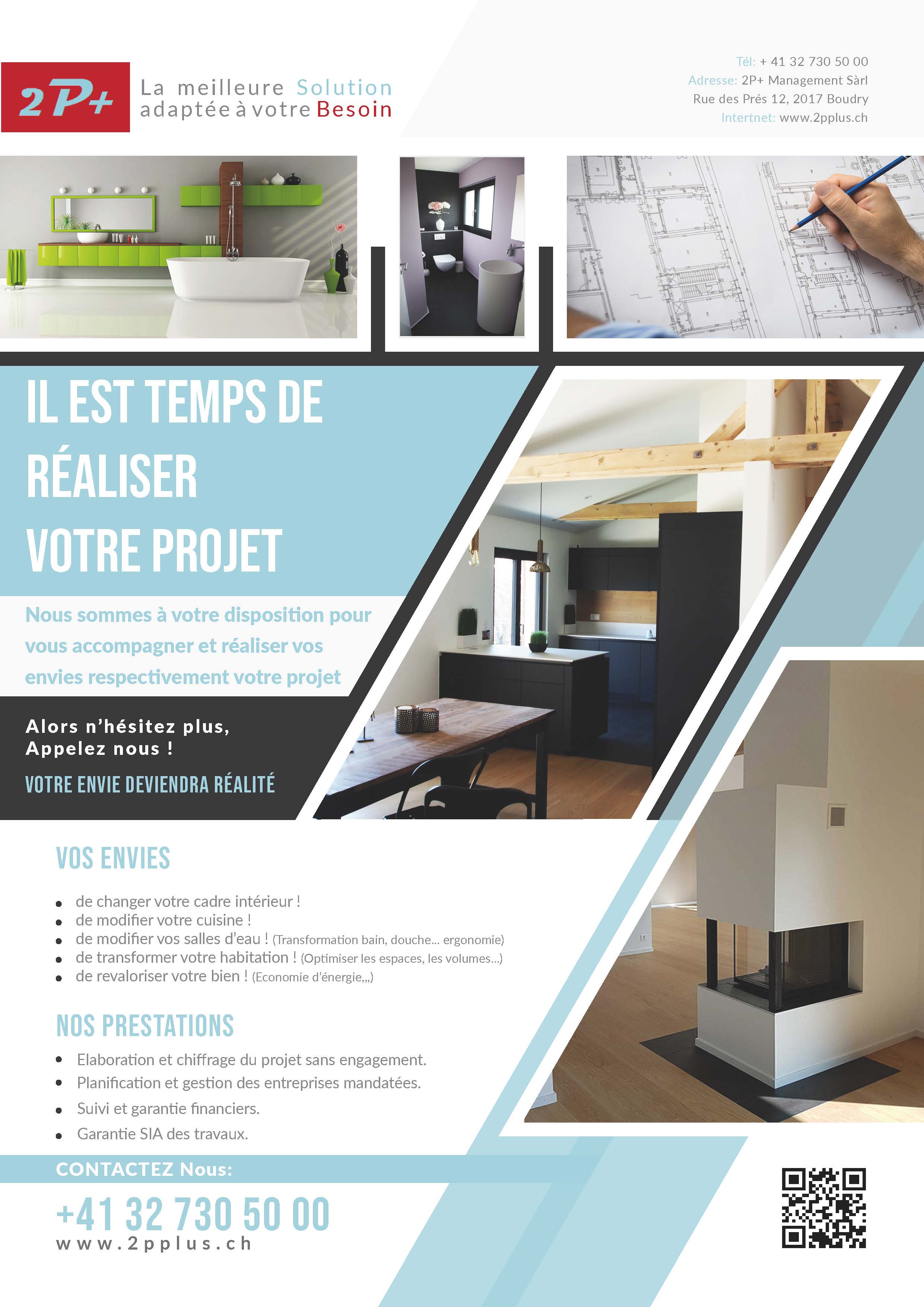 Flyer 2P+ Rénovation